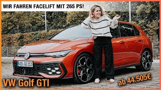 VW Golf GTI im Test 2025 Wir fahren das 265 PS starke Facelift ab 44505€ Fahrbericht  Review [upl. by Olenka]