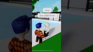 Cuantos años tienes 🙀🙀🙀 roblox brookhaven shorts broohaven humor [upl. by Hallutama]