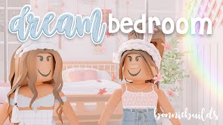 Speed build Dream Bedroom Build Off  Bloxburg Roblox Build Off  Bonnie Builds [upl. by Flatto]