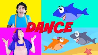 Baby Shark Dance Remix  Dance To The Baby Shark Song  Bella and Beans TV [upl. by Norak]