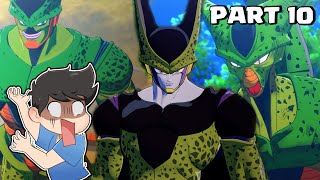 ANG NAKAKATAKOT NA TRANSFORMATION NI CELL  Dragon Ball Z Kakarot  Part 10 [upl. by Asilat]