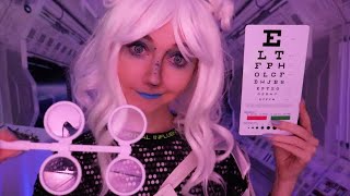 ASMR Alien Doctor Gives You an Eye Exam you have THREE eyes [upl. by Taveda]