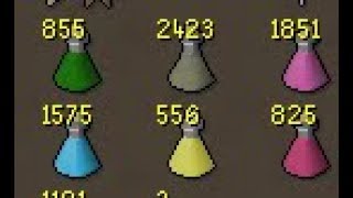 Loot from 700 seeds 40k cannonballs Ironman [upl. by Hicks252]