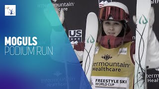 Anri Kawamura JPN  2nd Place  Womens Moguls  Deer Valley  FIS Freestyle [upl. by Wyatan820]