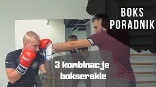 3 KOMBINACJE BOKSERSKIE 3 Boxing Combinations BOKS PORADNIK [upl. by Fazeli]