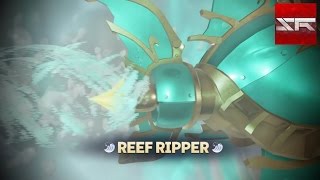 Reef Ripper  FIRST PORTAL DROP amp SUPERCHARGED  Skylanders SuperChargers GER [upl. by Aleda]