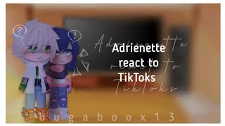 Adrienette react to TikToks Part 12  Mlb gacha club Adrienette [upl. by Yolane922]