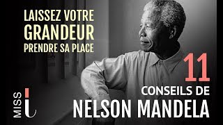 NELSON MANDELA  11 Conseils pour réussir sa vie Motivation francais [upl. by Acinyt]