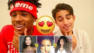 Shantale21 Vs Sarah Magusara Vs Alexis Star Musically Battle Compilation 2017 REACTION [upl. by Ayot294]