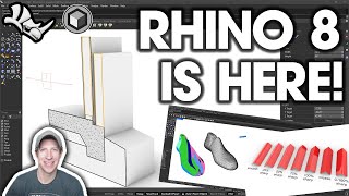 Rhino 8 IS HERE Whats New [upl. by Jobe]