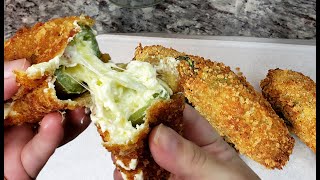 JALAPENO POPPERS  Crunchy Cream Cheese Jalapeno Poppers [upl. by Chapel]