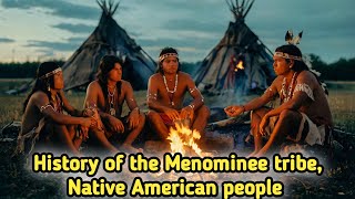 History of the Menominee tribe Native American people [upl. by Welcome290]