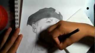 How to Draw Klaus Meine Scorpions [upl. by Akinyt]