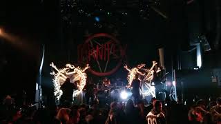 Carnifex  Angel of Death Slayer Cover NYC LIVE HD [upl. by Lolande]