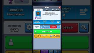 Join the wild buildz clan in clash royale 😱😱😱 shorts clashroyale [upl. by Noiz]