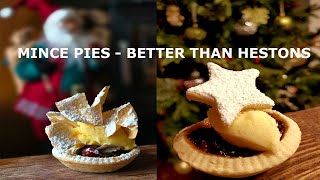 My Xmas Mince pies even beat Heston Blumenthals Ill show you 3 ways to make them [upl. by Giacamo]