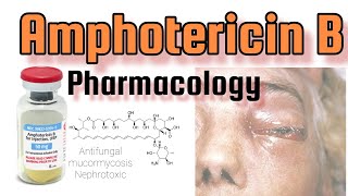 Amphotericin B  complete guide  Pharmacology PharmD [upl. by Anatnas474]