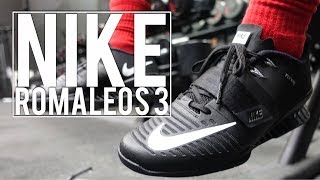 Nike Romaleos 2 vs Nike Romaleos 3  First Impression [upl. by Ynahpets728]