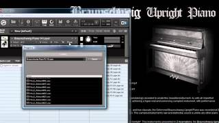 Braunschweig Upright Piano Standard EXS24 KONTAKT [upl. by Gussie645]