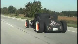 Rat Rod driving to Pumpkin Run Natls Owensville Ohio [upl. by Bradly800]