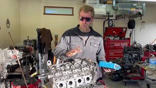 How to remove  install 20t TFSI exhaust camshaft a3 a4 a5 a6 b8 b85 Audi VW cam valve lift vvt [upl. by Akenihs]