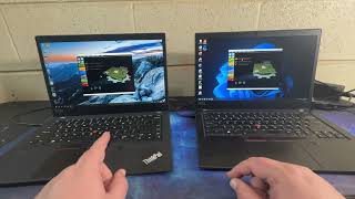 Lenovo Thinkpad P14s Gen 2 comparison  AMD vs Intel [upl. by Elyrehc]