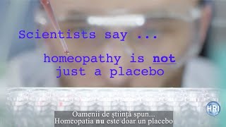 Oamenii de știință spun…Homeopatia nu este doar un placebo [upl. by Ettenhoj329]