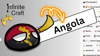 Angola central Africa Country  Angola in infinite craft cheatlittlealchemy [upl. by Aikaz519]