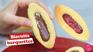 ⛵ RECETTE DES BISCUITS BARQUETTES MAISON ⛵ [upl. by Enniotna]