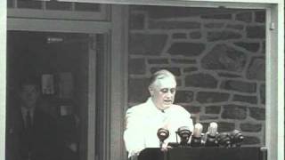 FDR Dedicates His Library at Hyde Park [upl. by Ferretti]