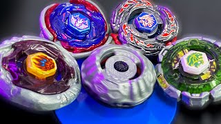 ETERNAL SPIN  Proto Nemesis vs THE FOUR SEASON BLADERS  BEYBLADE METAL FURY [upl. by Goldfinch]