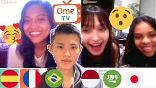 Omegle but I Surprise Strangers by Speaking Other Languages [upl. by Ehling400]