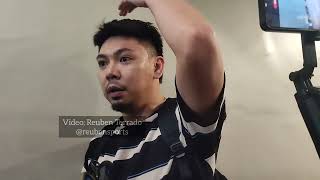 Ian Sangalang responds to accusations that he intentionally poked Aaron Fuller in the eye [upl. by Beaver]