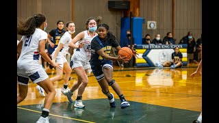 Girls Prep Basketball Hoosac  SKS [upl. by Aramanta]