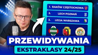 T ĆWIĄKAŁA przewiduje TABELĘ EKSTRAKLASY 2425 [upl. by Arline]