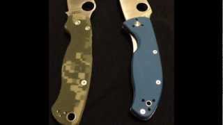 Spyderco Tenacious VS Spyderco Paramilitary 2 [upl. by Annaig]