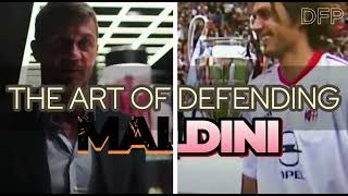 Maldini The Art Of Defending maldini football soccer dubai italy acmilan [upl. by Ylrebnik]