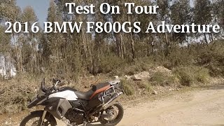 2016 BMW F800GS Adventure Ride [upl. by Brackett126]