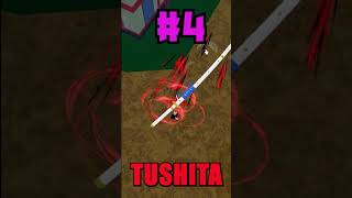 Top 10 STRONGEST Swords in Blox Fruits bloxfruits shorts [upl. by Patrizius484]