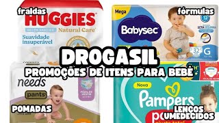 DROGASIL NA BLACK FRIDAY fraldas lenços cremes para assaduras amp fórmulas na PROMOÇÃO [upl. by Ahsataj]