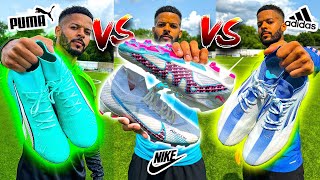 NIKE VS ADIDAS VS PUMA  200 BOOT BATTLE Which Is Best [upl. by Allistir864]