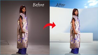 How to Change Background Like a Pro in Photoshop [upl. by Attaynik]