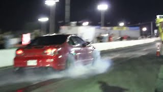 Pontiac Grand GTP Twin Engine Turbo vs Nissan GTR Stock engine Stock Turbos [upl. by Ediva]