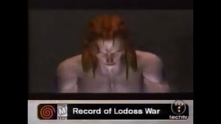 Record of Lodoss War test Dreamcast  Extended Play  2001 TechTV [upl. by Alurd]