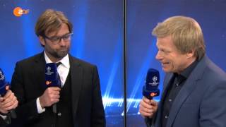 Jürgen Klopp vs Oliver Kahn Streit [upl. by Acirne]