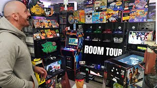 Game Room Tour All This in Just One Year of Collecting [upl. by Nyhagen811]