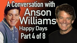 Anson Williams Beatles visit the Happy Days set Part 4 of 8 [upl. by Nyladgam]