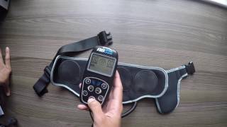 Unboxing and Review of the Ab Flex Ab Toning Belt for Slender Toned Stomach Muscles [upl. by Phillip]