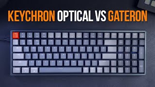 Keychron Optical vs Gateron Switches  Sound Test Comparison [upl. by Capone303]