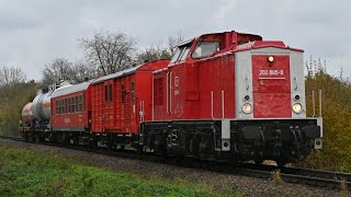 Vom Sommer in den Herbst mit exotischem Bahnverkehr im Dieselparadies Mühldorf [upl. by Nylirehs]